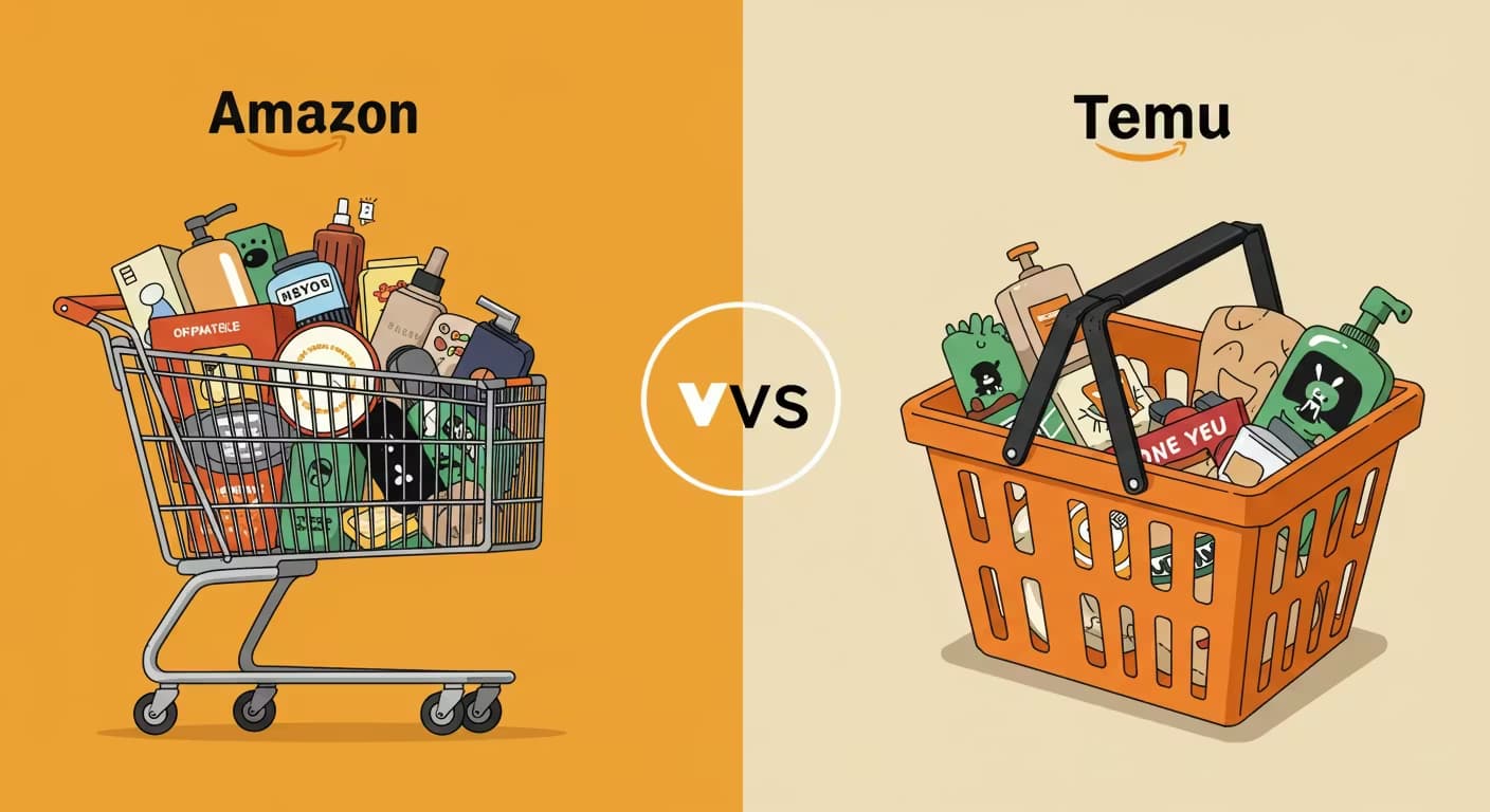 Atuty aplikacji Temu w kontekście Temu vs Amazon według opinii użytkowników