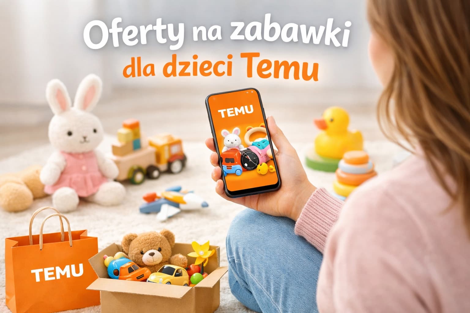 Oferty na zabawki dla dzieci Temu – aktualne promocje