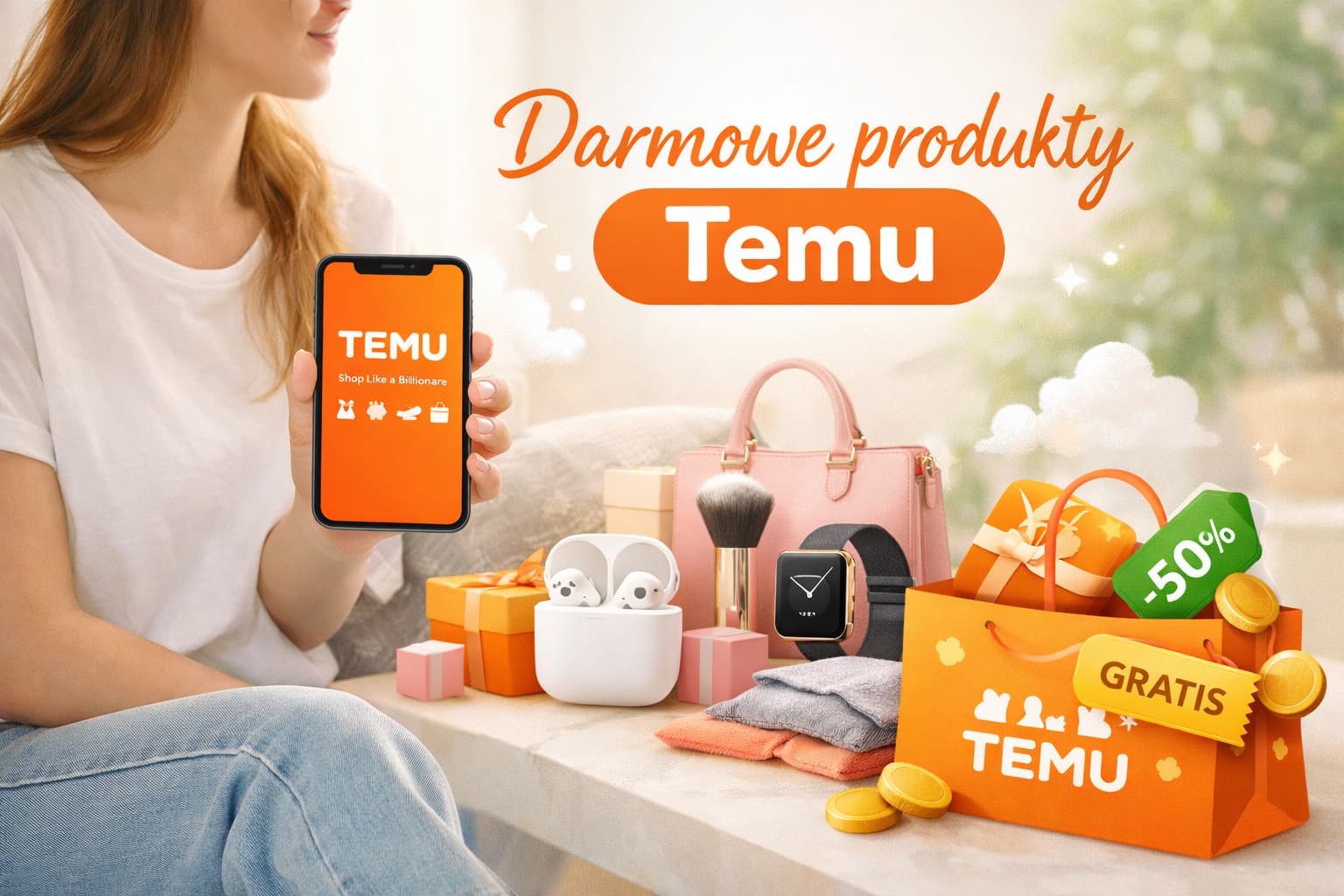Darmowe produkty Temu – jak je zdobyć w aplikacji