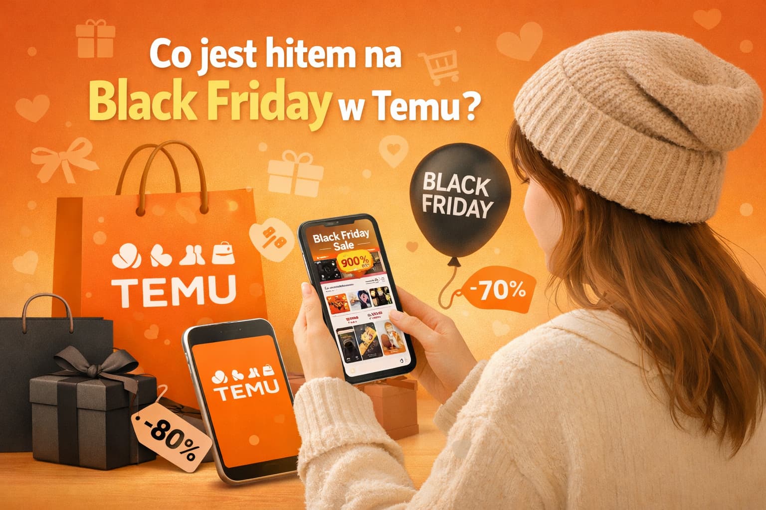 Największe promocje – co jest hitem na Black Friday w Temu