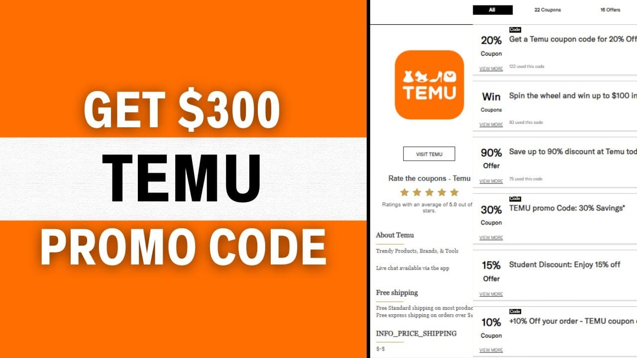 Jak skutecznie wykorzystać kod rabatowy Temu dla studentów