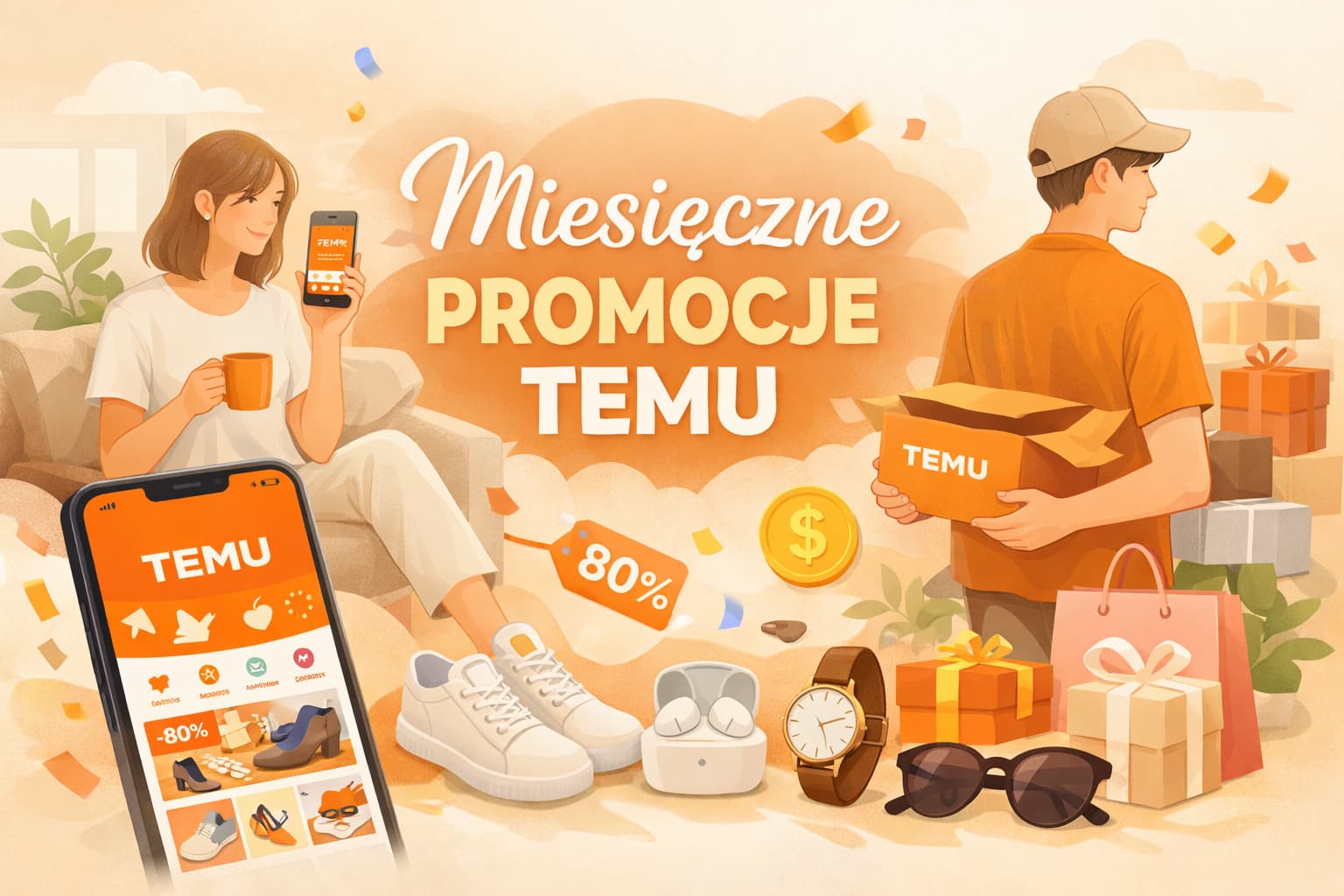 Miesięczne promocje Temu – jak oszczędzać codziennie