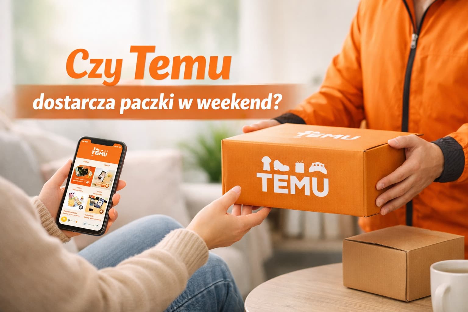 Czy Temu dostarcza paczki w weekend – jak działa dostawa