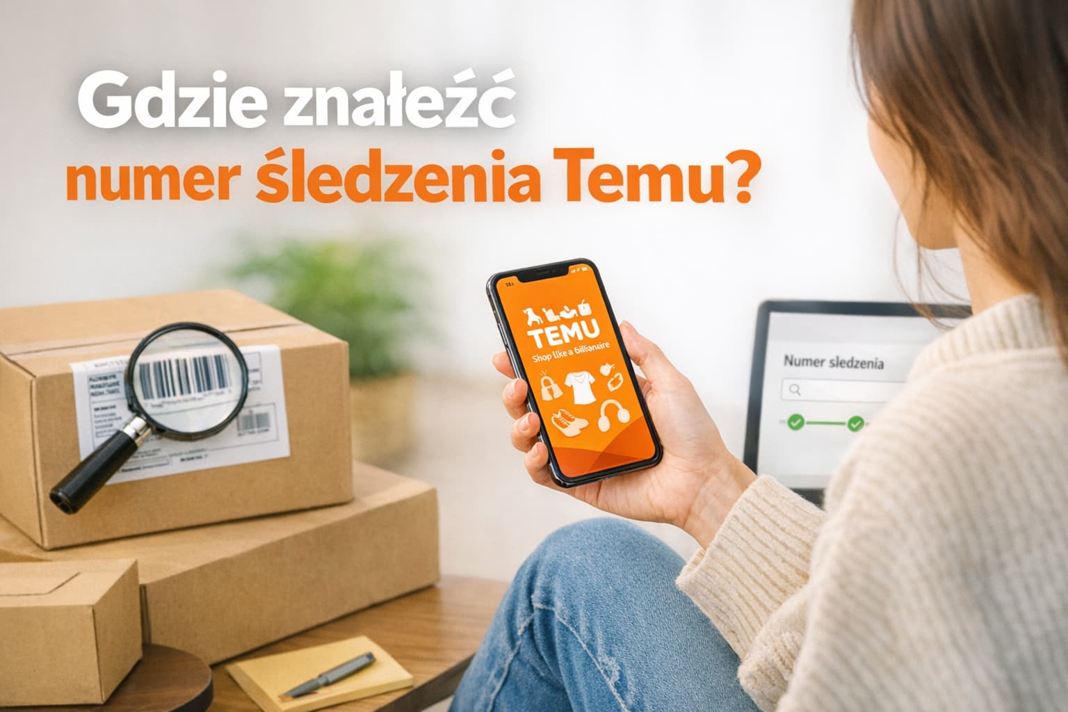 Gdzie znaleźć numer śledzenia Temu w aplikacji Temu