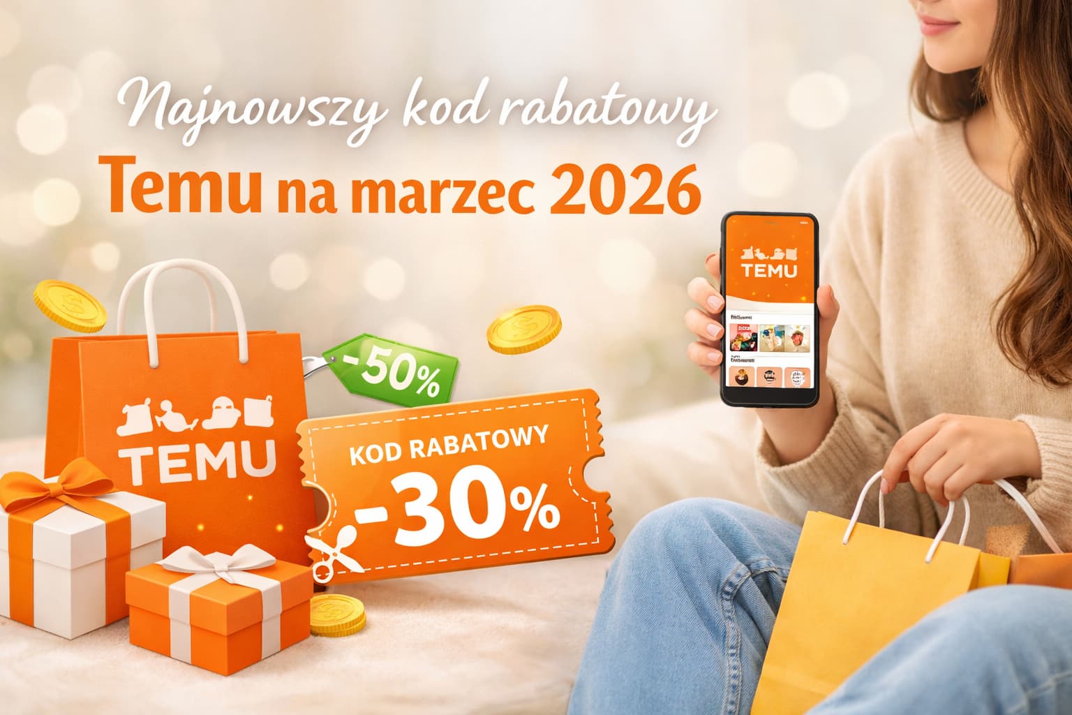Najnowszy kod rabatowy Temu na marzec 2026 – aktualne promocje