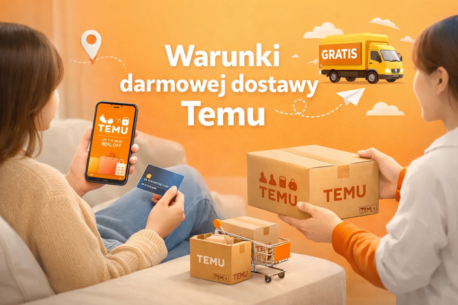 Warunki darmowej dostawy Temu – jak je spełnić